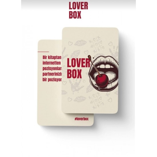 DÜKKAN DESİGN Lover Box +18 Çiftlere Özel Yetişkin Oyun – Ilişki ve Yakınlık Temalı Kart Oyunu