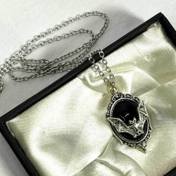 DÜKKAN DESİGN ÖRÜMCEĞİN AYNASI GOTİK KOLYE