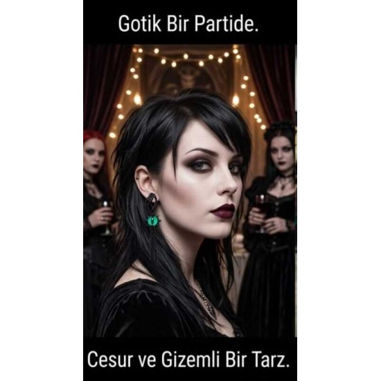 DÜKKAN DESİGN DEMON EYE KÜPE
