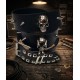 DÜKKAN DESİGN SKULL PUNK SUNİ DERİ KEMER