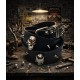 DÜKKAN DESİGN SKULL PUNK SUNİ DERİ KEMER