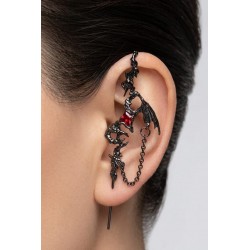 DÜKKAN DESİGN GOTİK DRAGON EAR CUFF KÜPE