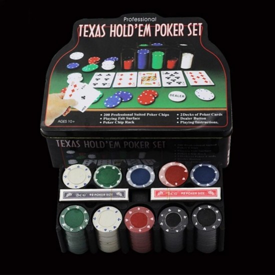 DÜKKAN DESİGN TEXAS HOLDEM POKER OYUN SETİ