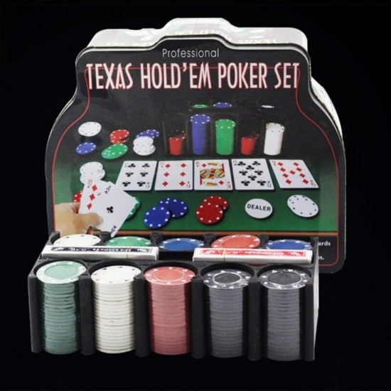 DÜKKAN DESİGN TEXAS HOLDEM POKER OYUN SETİ