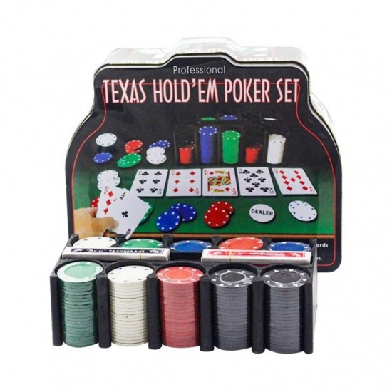 DÜKKAN DESİGN TEXAS HOLDEM POKER OYUN SETİ
