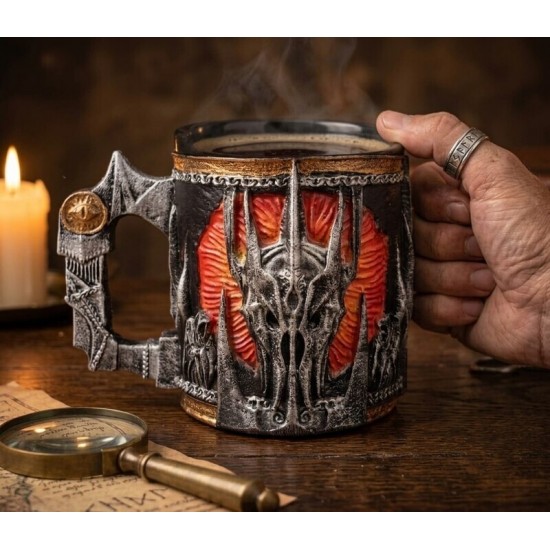 DÜKKAN DESİGN YÜZÜKLERİN EFENDİSİ SAURON SERAMİK KUPA