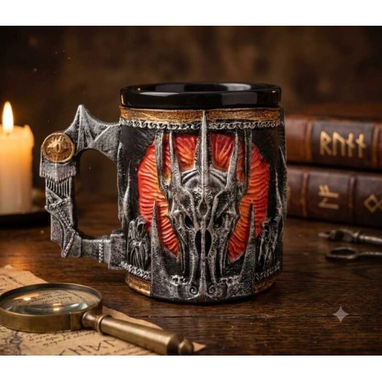 DÜKKAN DESİGN YÜZÜKLERİN EFENDİSİ SAURON SERAMİK KUPA