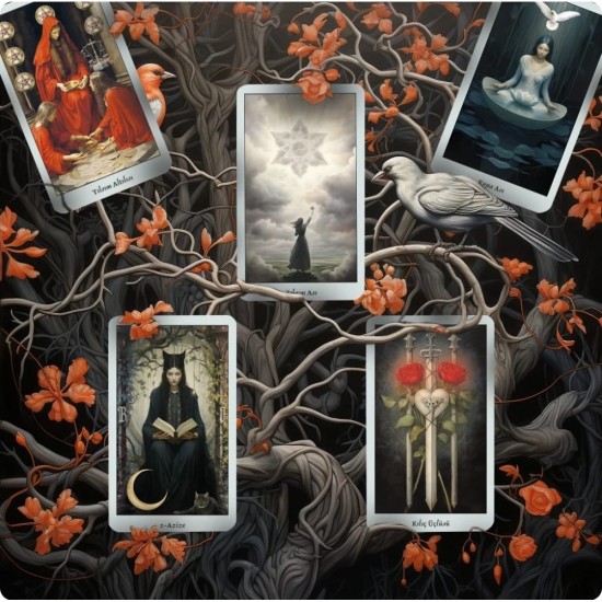 DÜKKAN DESİGN MİSTİK CADI TAROT DESTESİ