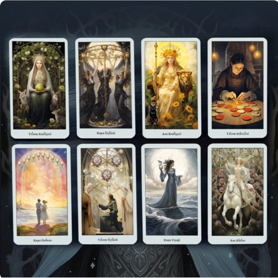 DÜKKAN DESİGN MİSTİK CADI TAROT DESTESİ