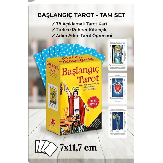 DÜKKAN DESİGN BAŞLANGIÇ TAROT SETİ
