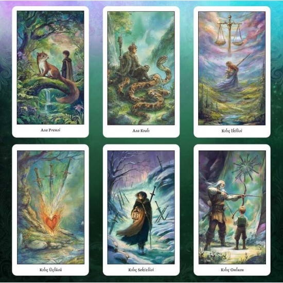 DÜKKAN DESİGN MİSTİK ORMAN TAROT DESTESİ