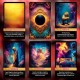 DÜKKAN DESİGN GÖLGE BENLİK TAROT DESTESİ
