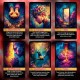 DÜKKAN DESİGN GÖLGE BENLİK TAROT DESTESİ