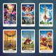 DÜKKAN DESİGN MODERN TAROT KARTI