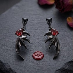 DÜKKAN DESİGN GOTİK TWILIGHT KÜPE