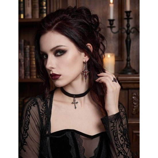 DÜKKAN DESİGN LOVE AND DEEP SPİCE VAMPİR KAZIĞI KÜPE