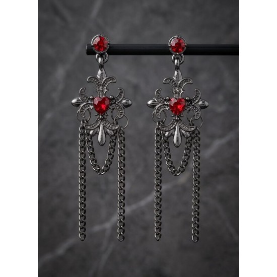 DÜKKAN DESİGN VİCTORİAN DARK LOVE KÜPE