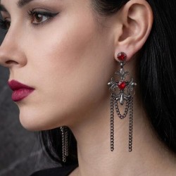 DÜKKAN DESİGN VİCTORİAN DARK LOVE KÜPE