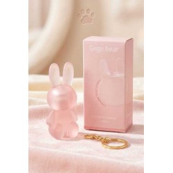 DÜKKAN DESİGN PEMBE ANAHTARLIK ŞEFFAF LİP GLOSS