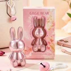 DÜKKAN DESİGN METALİK ROSE ANAHTARLIK ŞEFFAF LİP GLOSS