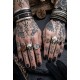 DÜKKAN DESİGN AYARLANABİLİR RAVEN SKULL YÜZÜK