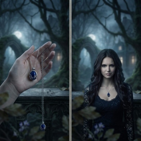 DÜKKAN DESİGN VAMPİRE DİARİES DAYLIGHT KOLYESİ