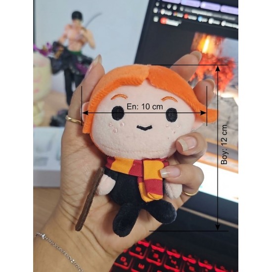 DÜKKAN DESİGN HARRY POTTER RON WEASLEY PELÜŞ ANAHTARLIK