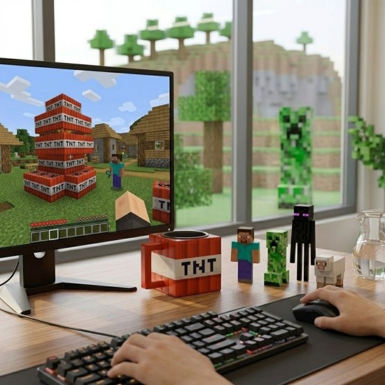 DÜKKAN DESİGN MİNE CRAFT TNT KUPA BARDAK