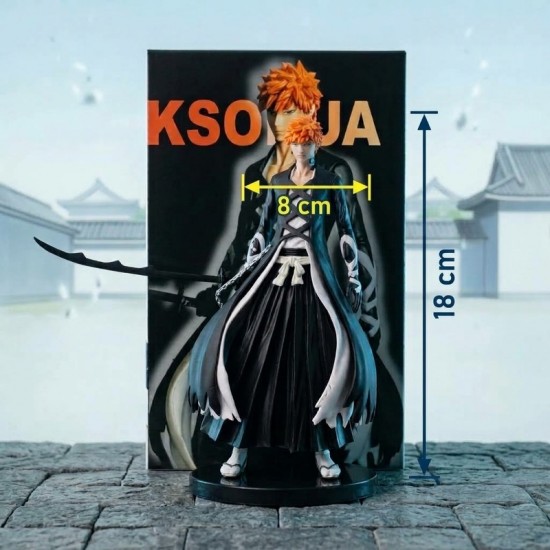 DÜKKAN DESİGN BLEACH ICHIGO KUROSAKİ 18 CM FİGÜR