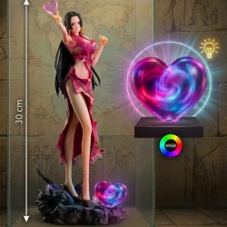 DÜKKAN DESİGN 30 CM ONE PİECE BOA HANCOCK IŞIKLI FİGÜR