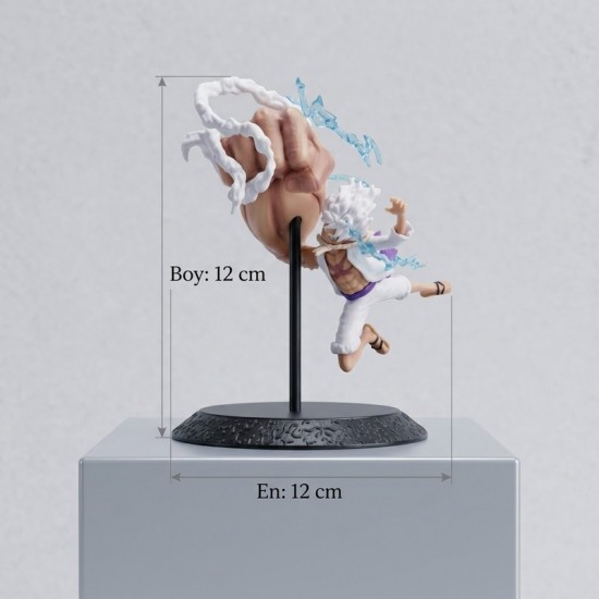 DÜKKAN DESİGN  12 CM ONE PİECE GEAR5 MONKEY D. LUFFY