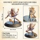 DÜKKAN DESİGN  12 CM ONE PİECE GEAR5 MONKEY D. LUFFY BEYAZ