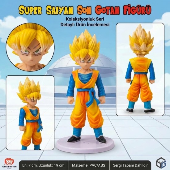 DÜKKAN DESİGN DRAGON BALL Z SON GOTEN 19 CM FİGÜR
