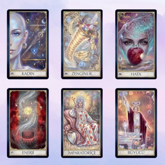 DÜKKAN DESİGN KOZMİK LARO TAROT VE KEHANET DESTESİ