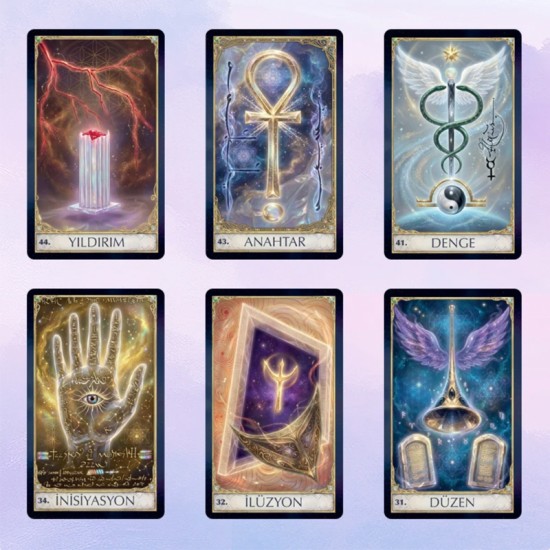 DÜKKAN DESİGN KOZMİK LARO TAROT VE KEHANET DESTESİ