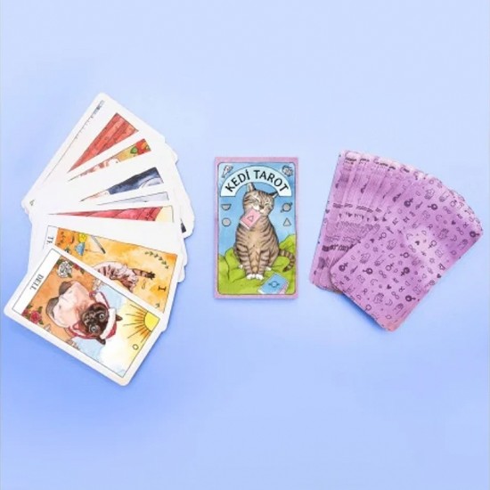 DÜKKAN DESİGN KEDİ TAROT DESTESİ