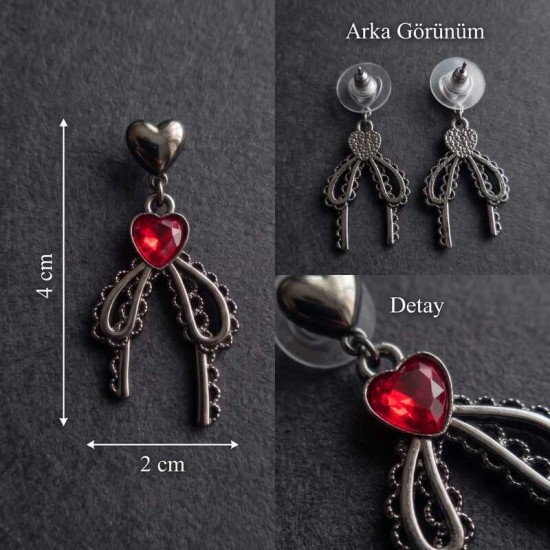 DÜKKAN DESİGN KYIV DARK STYLE GOTİK FİYONK KÜPE