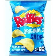 Peluş Ruffles Yastık