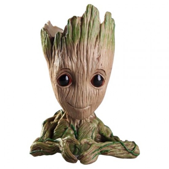 Galaksinin Koruyucuları Kalpli Baby Groot Saksı Kalemlik